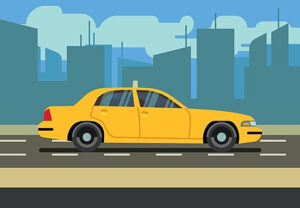 pngtree-yellow-car-taxi-cab-in-cityscape-vector-illustration-image_1374725